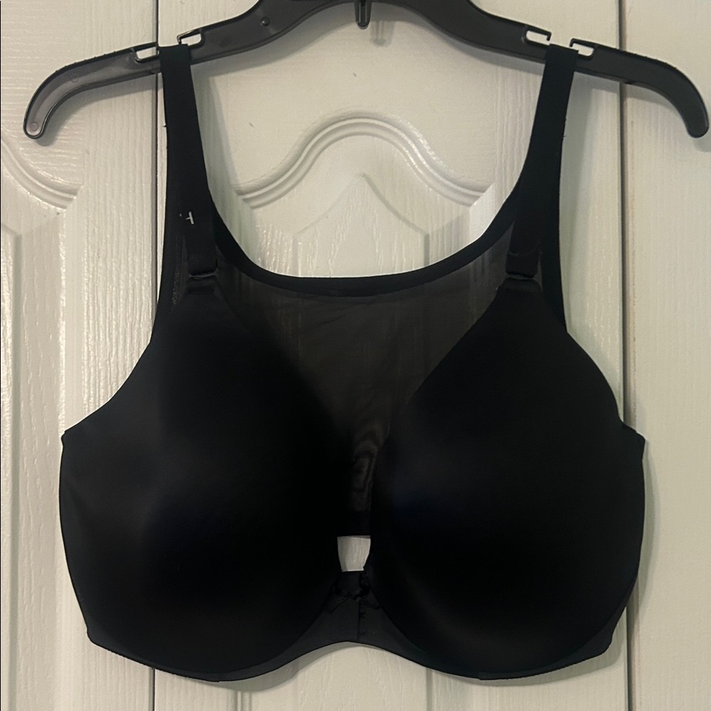 Spanx Black Seamless Bra Front Closure
